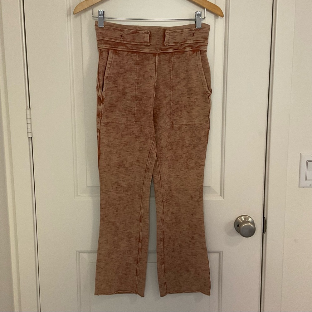 Free People Movement Wild Side Fleece Sweatpants Crop Length XS